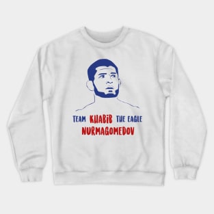 Team Khabib the eagle Nurmagomedov Crewneck Sweatshirt